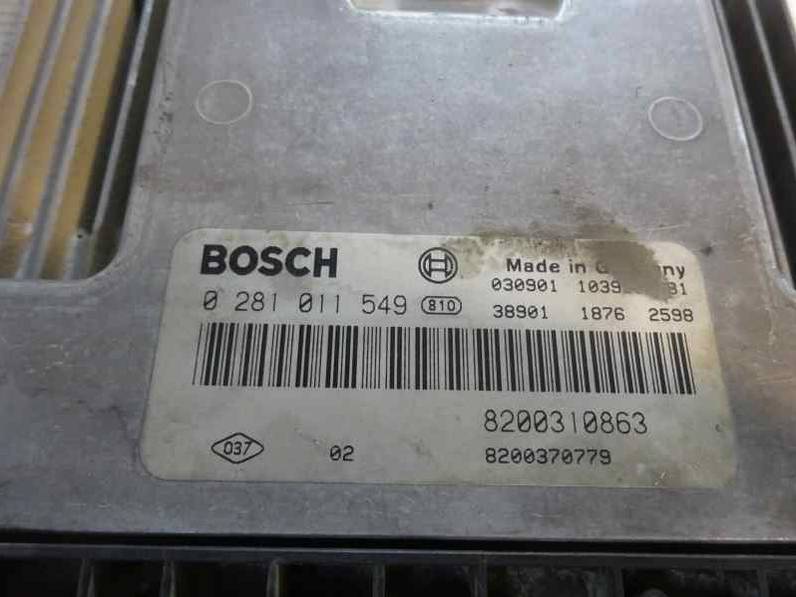 CENTRALITA MOTOR UCE RENAULT MEGANE II CLASSIC BERLINA 2004 1.9 DCI D (120 CV)