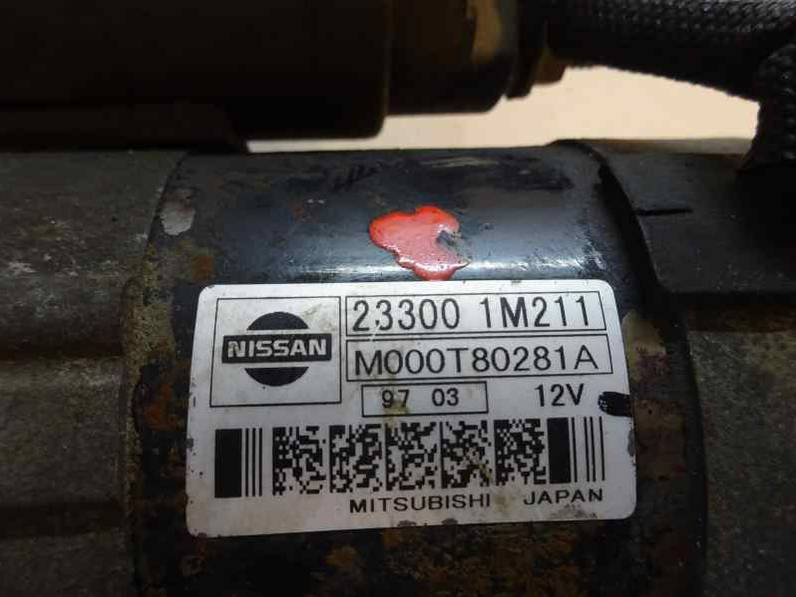 MOTOR ARRANQUE NISSAN ALMERA 2000 1.6 16V (99 CV)