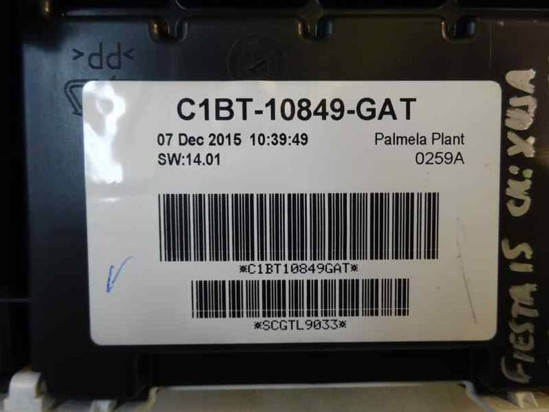 CUADRO INSTRUMENTOS FORD FIESTA 2016 1.5 TDCI (75 CV)