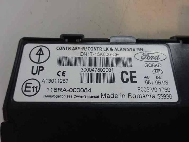 MODULO ELECTRONICO FORD FIESTA 2016 1.5 TDCI (75 CV)