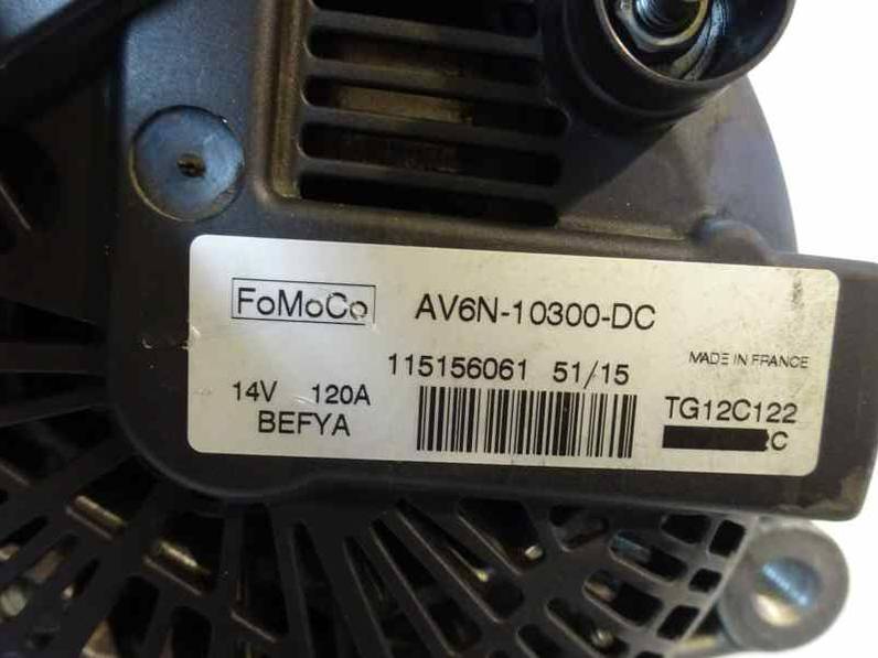 ALTERNADOR FORD FIESTA 2016 1.5 TDCI (75 CV)