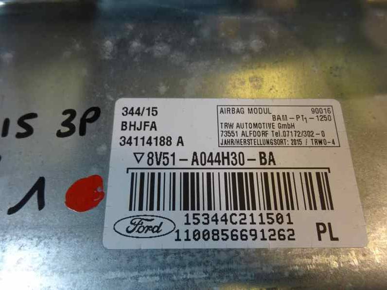 AIRBAG DELANTERO DERECHO FORD FIESTA 2016 1.5 TDCI (75 CV)