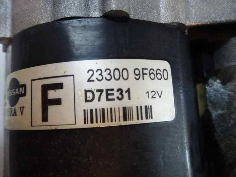 MOTOR ARRANQUE NISSAN PRIMERA BERLINA 2003 1.6 (109 CV)