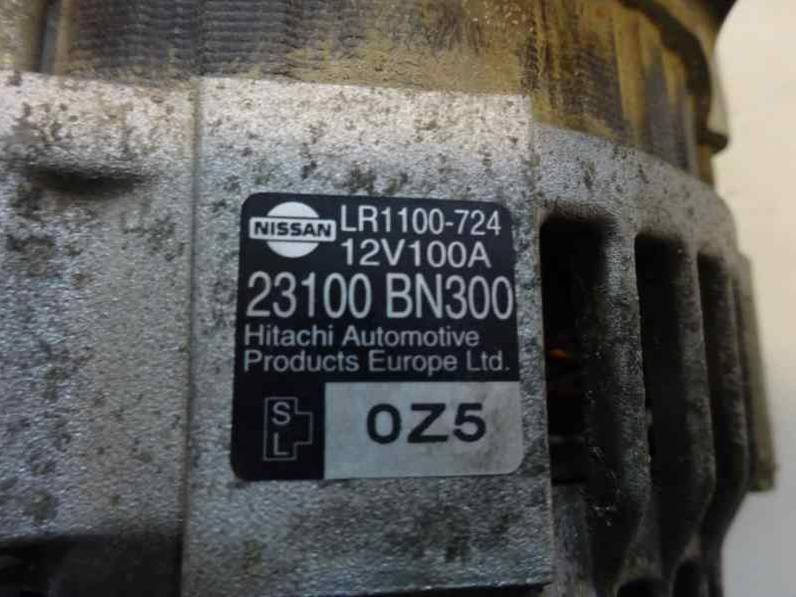 ALTERNADOR NISSAN ALMERA 2001 2.2 16V TURBODIESEL (110 CV)