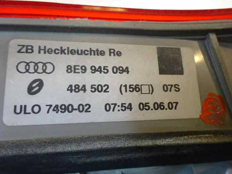 PILOTO TRASERO DERECHO AUDI A4 AVANT 2007 2.0 TDI (140 CV)