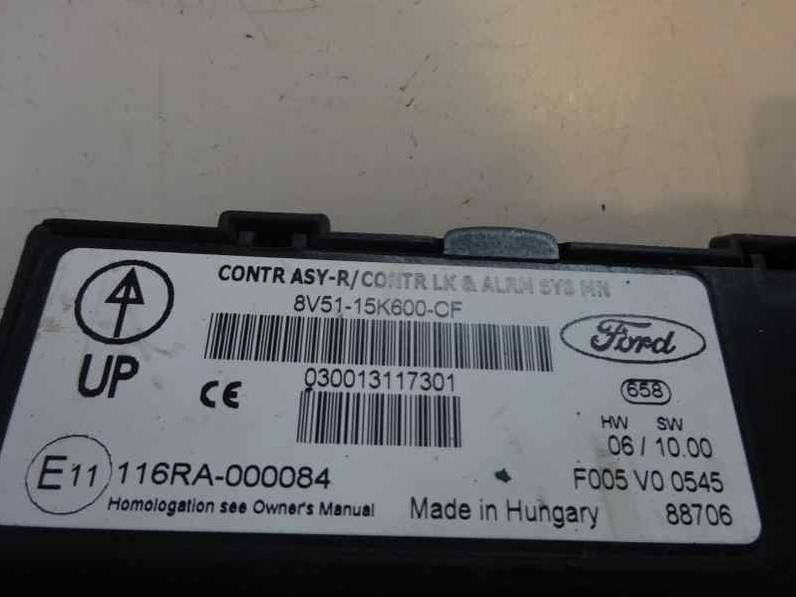 MODULO ELECTRONICO FORD FIESTA 2008 1.4 16V (97 CV)