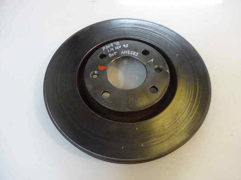 DISCO FRENO DELANTERO PEUGEOT 207 SW 2012 1.4 16V VTI (95 CV)