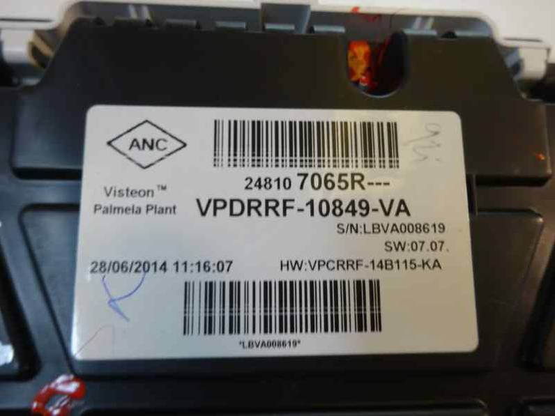 CUADRO INSTRUMENTOS RENAULT CAPTUR 2014 1.5 DCI D FAP ENERGY (90 CV)