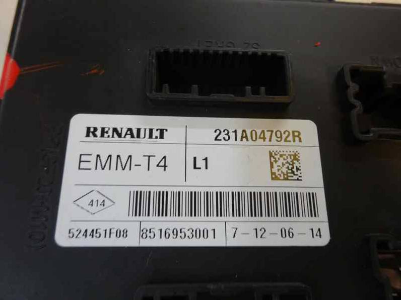 CENTRALITA CHECK CONTROL RENAULT CAPTUR 2014 1.5 DCI D FAP ENERGY (90 CV)