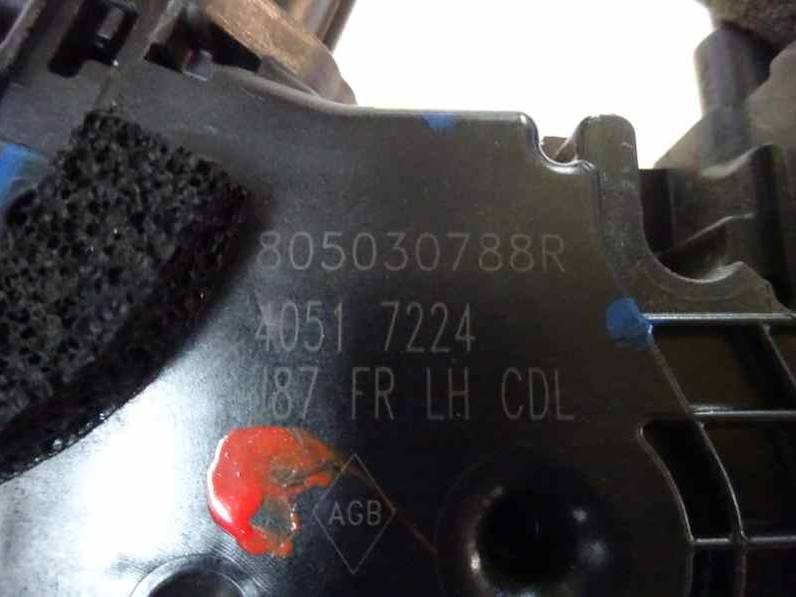 CERRADURA PUERTA DELANTERA IZQUIERDA RENAULT CAPTUR 2014 1.5 DCI D FAP ENERGY (90 CV)