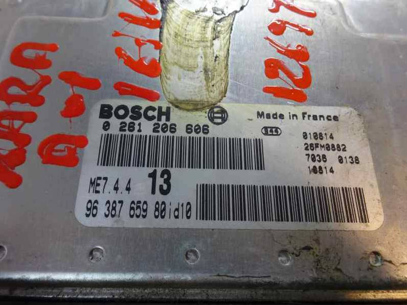 CENTRALITA MOTOR UCE CITROEN XSARA BERLINA 2001 1.6 16V (109 CV)