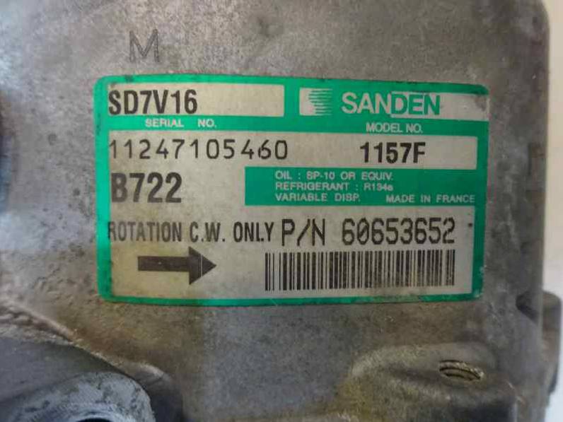 COMPRESOR AIRE ACONDICIONADO ALFA ROMEO 147 2004 1.9 JTD (101 CV)