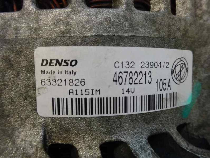 ALTERNADOR ALFA ROMEO 147 2004 1.9 JTD (101 CV)