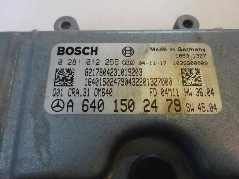 CENTRALITA MOTOR UCE MERCEDES CLASE A 2004 2.0 CDI (109 CV)