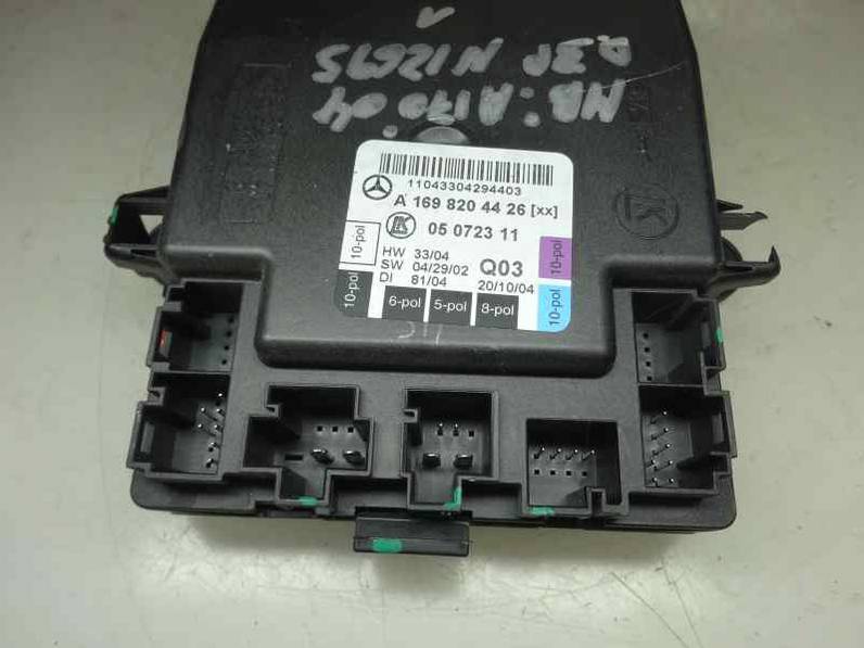 MODULO ELECTRONICO MERCEDES CLASE A 2004 2.0 CDI (109 CV)