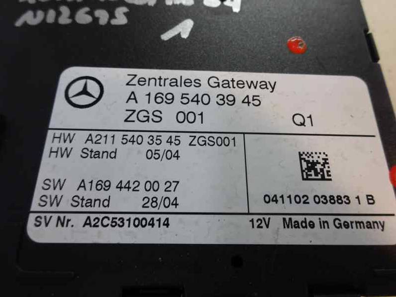 MODULO ELECTRONICO MERCEDES CLASE A 2004 2.0 CDI (109 CV)