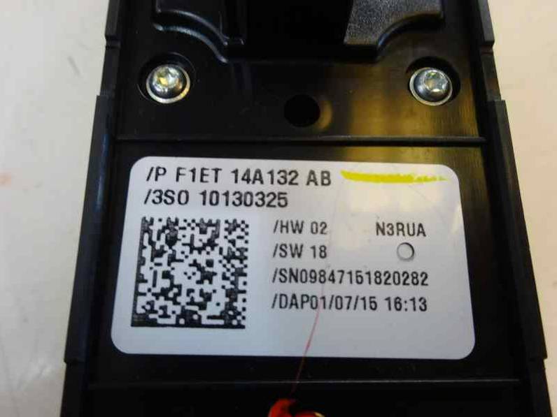 MANDO ELEVALUNAS DELANTERO IZQUIERDO FORD FIESTA 2016 1.5 TDCI (95 CV)