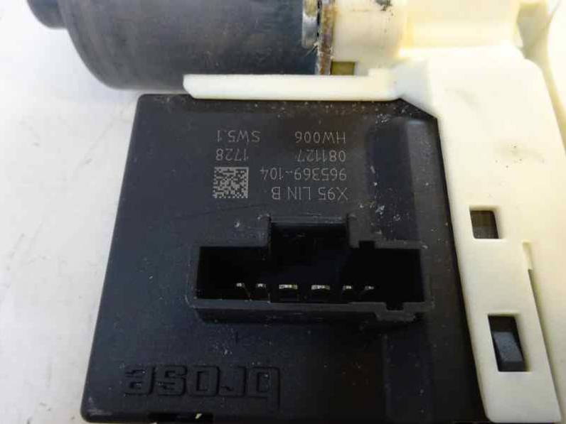 MOTOR ELEVALUNAS TRASERO DERECHO RENAULT MEGANE III BERLINA 5 P 2009 1.5 DCI D (86 CV)