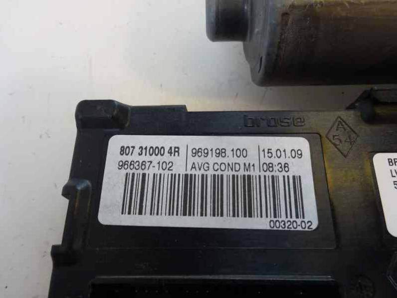 MOTOR ELEVALUNAS DELANTERO IZQUIERDO RENAULT MEGANE III BERLINA 5 P 2009 1.5 DCI D (86 CV)
