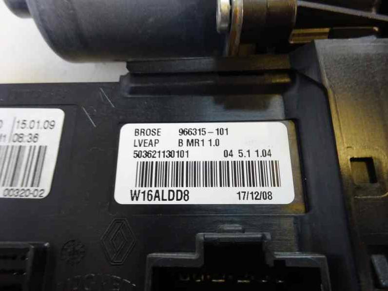 MOTOR ELEVALUNAS DELANTERO IZQUIERDO RENAULT MEGANE III BERLINA 5 P 2009 1.5 DCI D (86 CV)