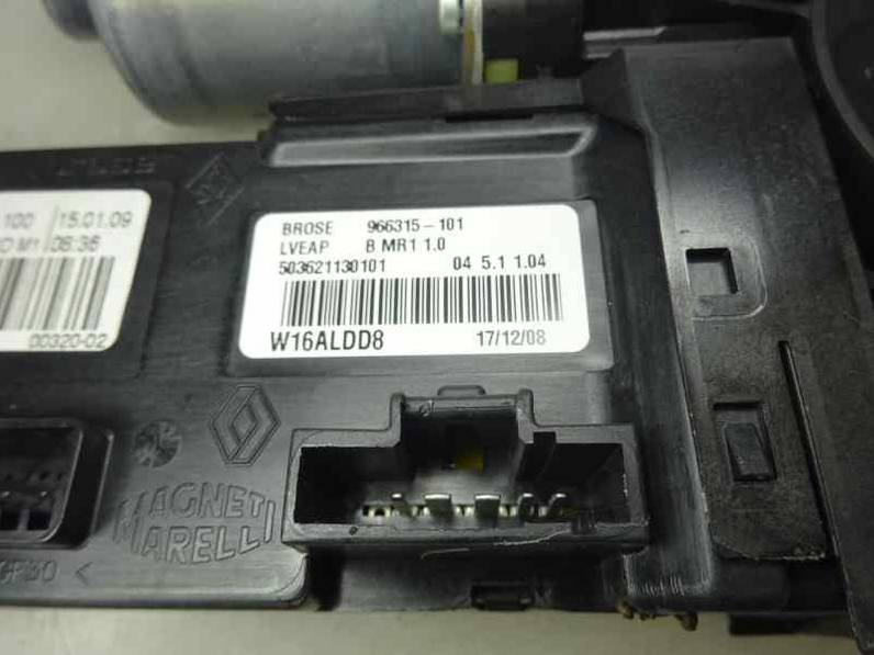 MOTOR ELEVALUNAS DELANTERO IZQUIERDO RENAULT MEGANE III BERLINA 5 P 2009 1.5 DCI D (86 CV)