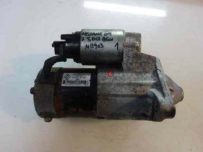 MOTOR ARRANQUE RENAULT MEGANE III BERLINA 5 P 2009 1.5 DCI D (86 CV)