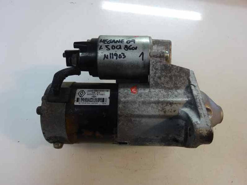 MOTOR ARRANQUE RENAULT MEGANE III BERLINA 5 P 2009 1.5 DCI D (86 CV)