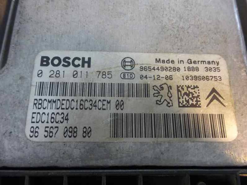 CENTRALITA MOTOR UCE CITROEN C2 2005 1.4 HDI (68 CV)