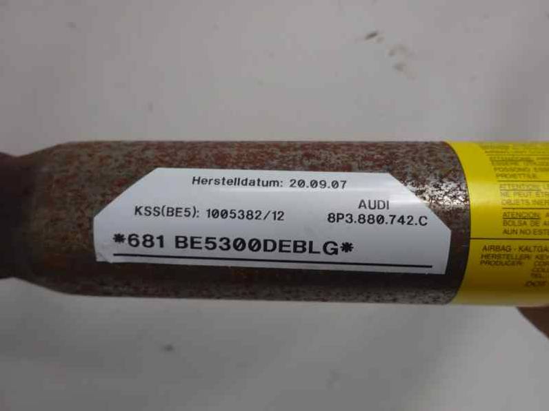 AIRBAG CORTINA DELANTERO DERECHO AUDI A3 2008 2.0 TDI (140 CV)