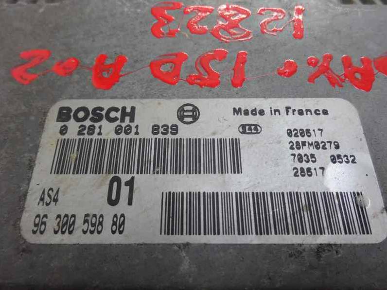 CENTRALITA MOTOR UCE CITROEN SAXO 2002 1.5 D (57 CV)