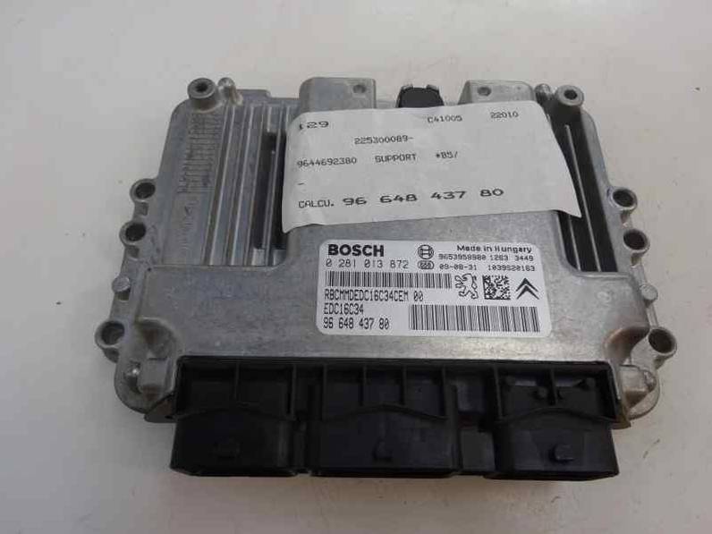 CENTRALITA MOTOR UCE CITROEN C4 BERLINA 2009 1.6 16V HDI (90 CV)