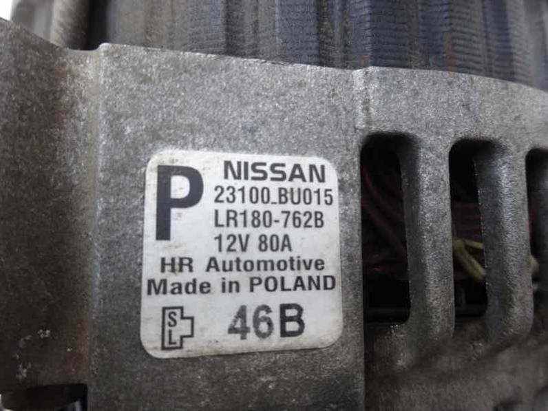 ALTERNADOR NISSAN ALMERA 2004 1.5 16V (98 CV)