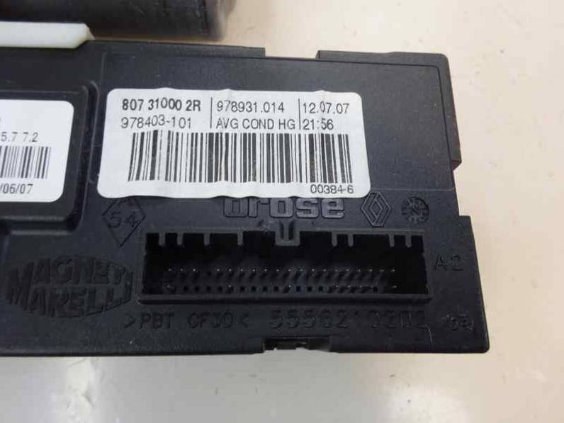 MOTOR ELEVALUNAS DELANTERO IZQUIERDO RENAULT LAGUNA III 2007 1.5 DCI D (110 CV)