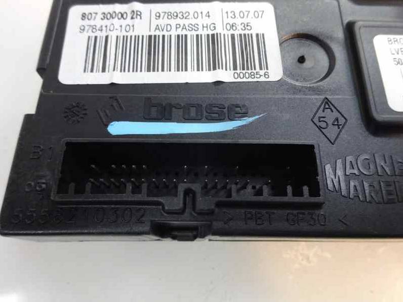 MOTOR ELEVALUNAS DELANTERO DERECHO RENAULT LAGUNA III 2007 1.5 DCI D (110 CV)