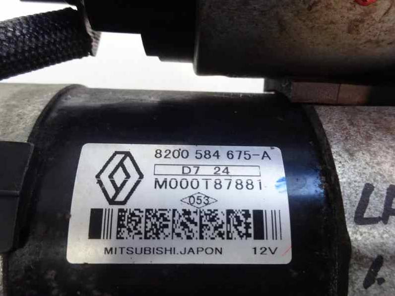 MOTOR ARRANQUE RENAULT LAGUNA III 2007 1.5 DCI D (110 CV)