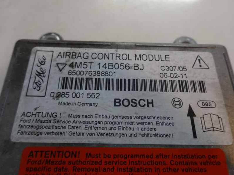 CENTRALITA AIRBAG FORD FOCUS BERLINA 2006 1.8 TDCI TURBODIESEL (116 CV)