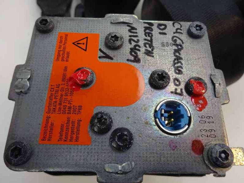 CINTURON SEGURIDAD DELANTERO IZQUIERDO CITROEN C4 GRAND PICASSO 2007 1.6 16V HDI FAP (109 CV)