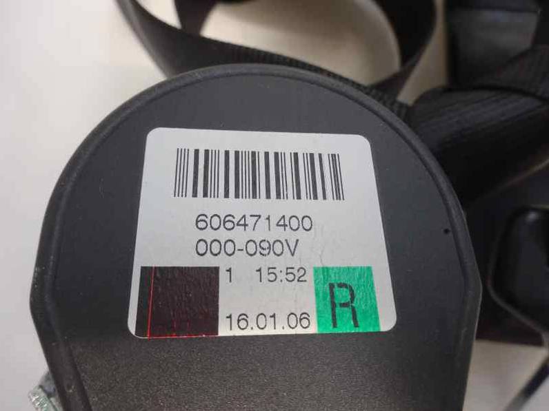 CINTURON SEGURIDAD TRASERO DERECHO VOLKSWAGEN GOLF V BERLINA 2006 1.9 TDI (105 CV)