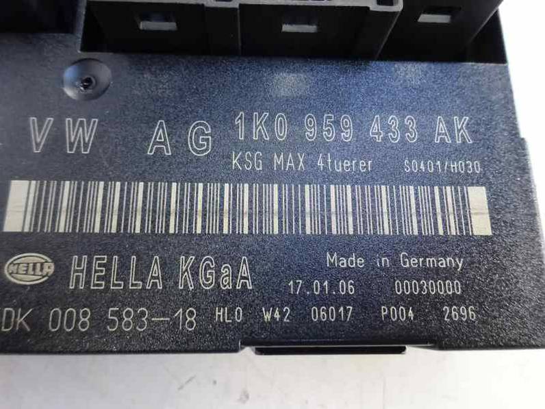 MODULO ELECTRONICO VOLKSWAGEN GOLF V BERLINA 2006 1.9 TDI (105 CV)