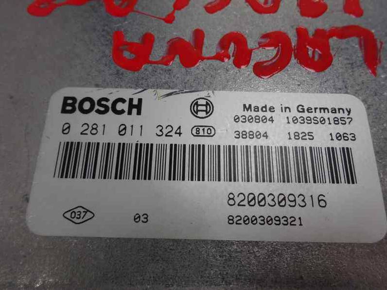 CENTRALITA MOTOR UCE RENAULT LAGUNA II 2003 1.9 DCI D (120 CV)