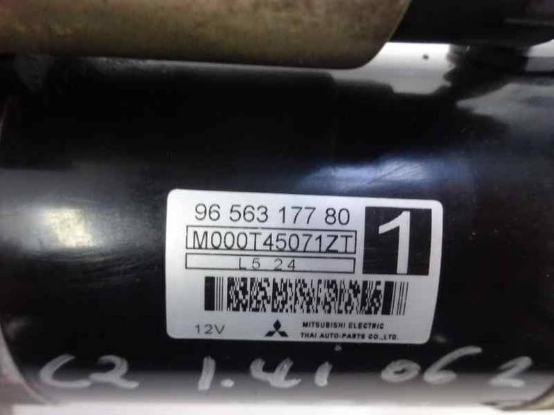 MOTOR ARRANQUE CITROEN C2 2006 1.4 (73 CV)