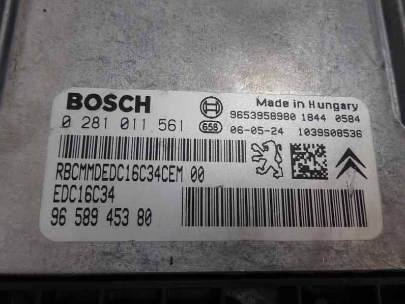 CENTRALITA MOTOR UCE CITROEN C5 BERLINA 2006 1.6 16V HDI FAP (109 CV)