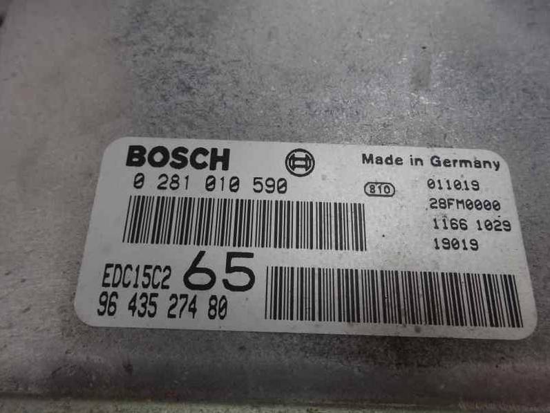 CENTRALITA MOTOR UCE PEUGEOT 406 BERLINA 2001 2.0 HDI (109 CV)