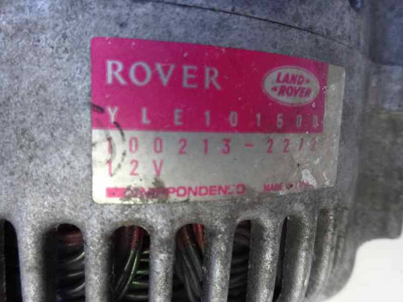 ALTERNADOR MG ROVER SERIE 400 1999 2.0 TURBODIESEL (105 CV)