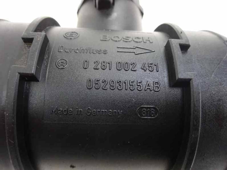 CAUDALIMETRO CHRYSLER VOYAGER 2002 2.5 CRD (143 CV)