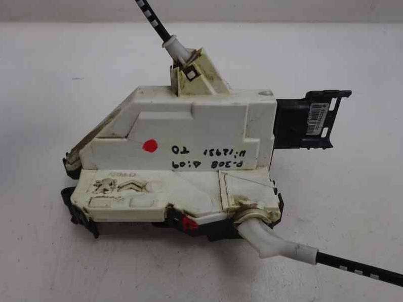 CERRADURA PUERTA TRASERA DERECHA PEUGEOT 308 2009 1.4 16V VTI (95 CV)