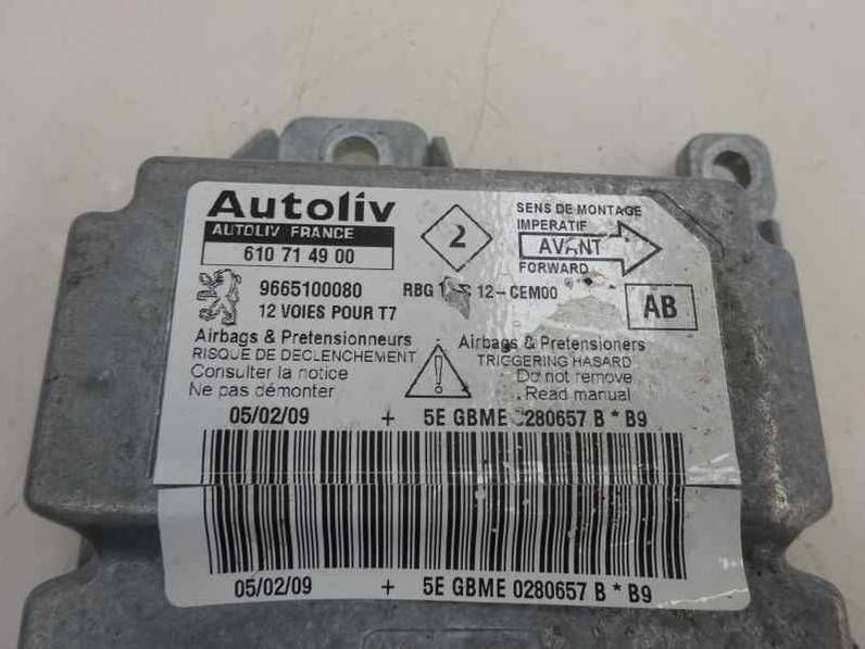CENTRALITA AIRBAG PEUGEOT 308 2009 1.4 16V VTI (95 CV)