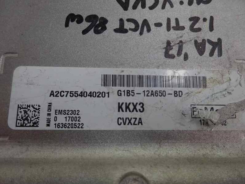 CENTRALITA MOTOR UCE FORD KA 2017 1.2 TI-VCT (86 CV)