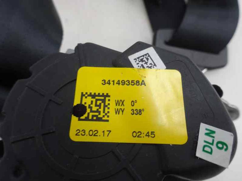 CINTURON SEGURIDAD TRASERO DERECHO FORD KA 2017 1.2 TI-VCT (86 CV)