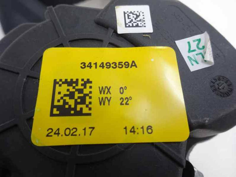 CINTURON SEGURIDAD TRASERO IZQUIERDO FORD KA 2017 1.2 TI-VCT (86 CV)
